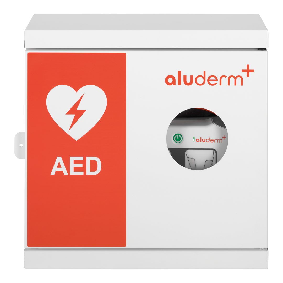 AED-Wandschrank S mit Alarm: die kompakte Aufbewahrung für Innenräume